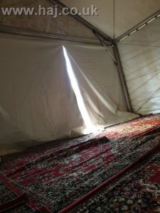 Hajj 2019 Arafat tent in
